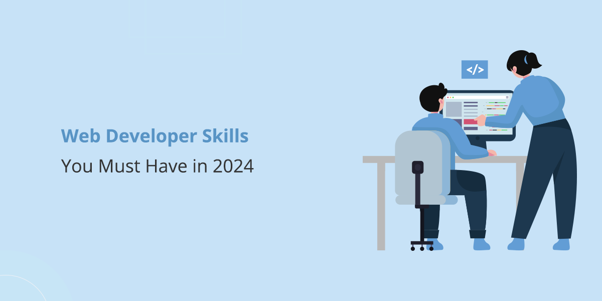 top web developer skills